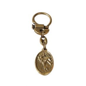 N�kkelring figurant messing